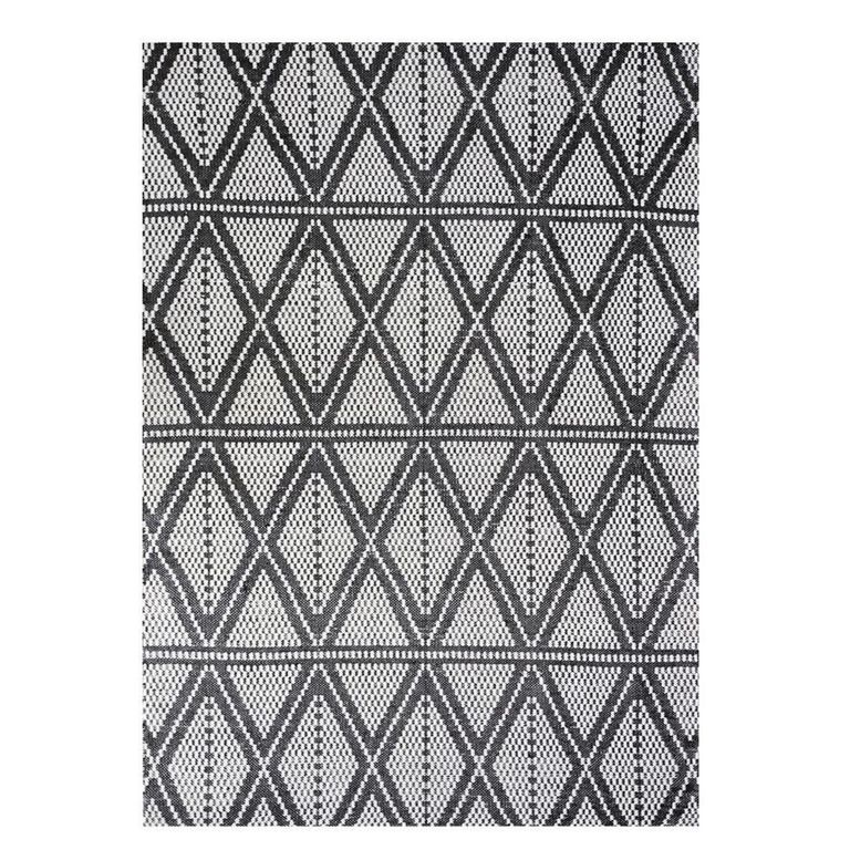 Alfombra 160x230 cm PVC Negro