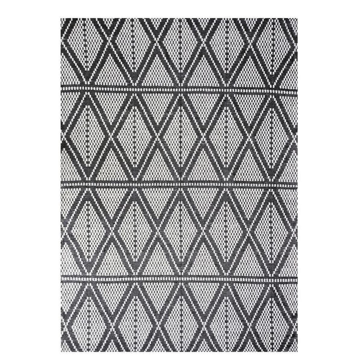 IDETEX - Alfombra Kala D3 160x230 cm PVC Negro