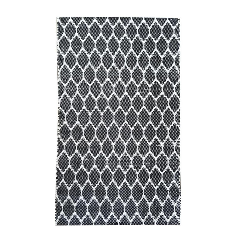 IDETEX - Alfombra Kala D1 70x110 cm PVC Negro
