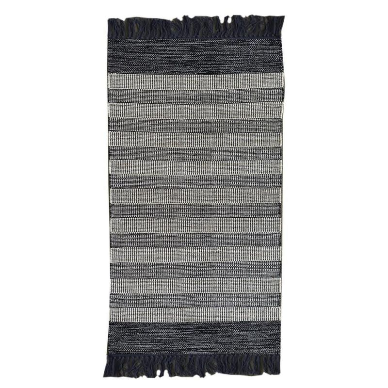 IDETEX - Alfombra Cotton Kalu 160x230 cm Negro