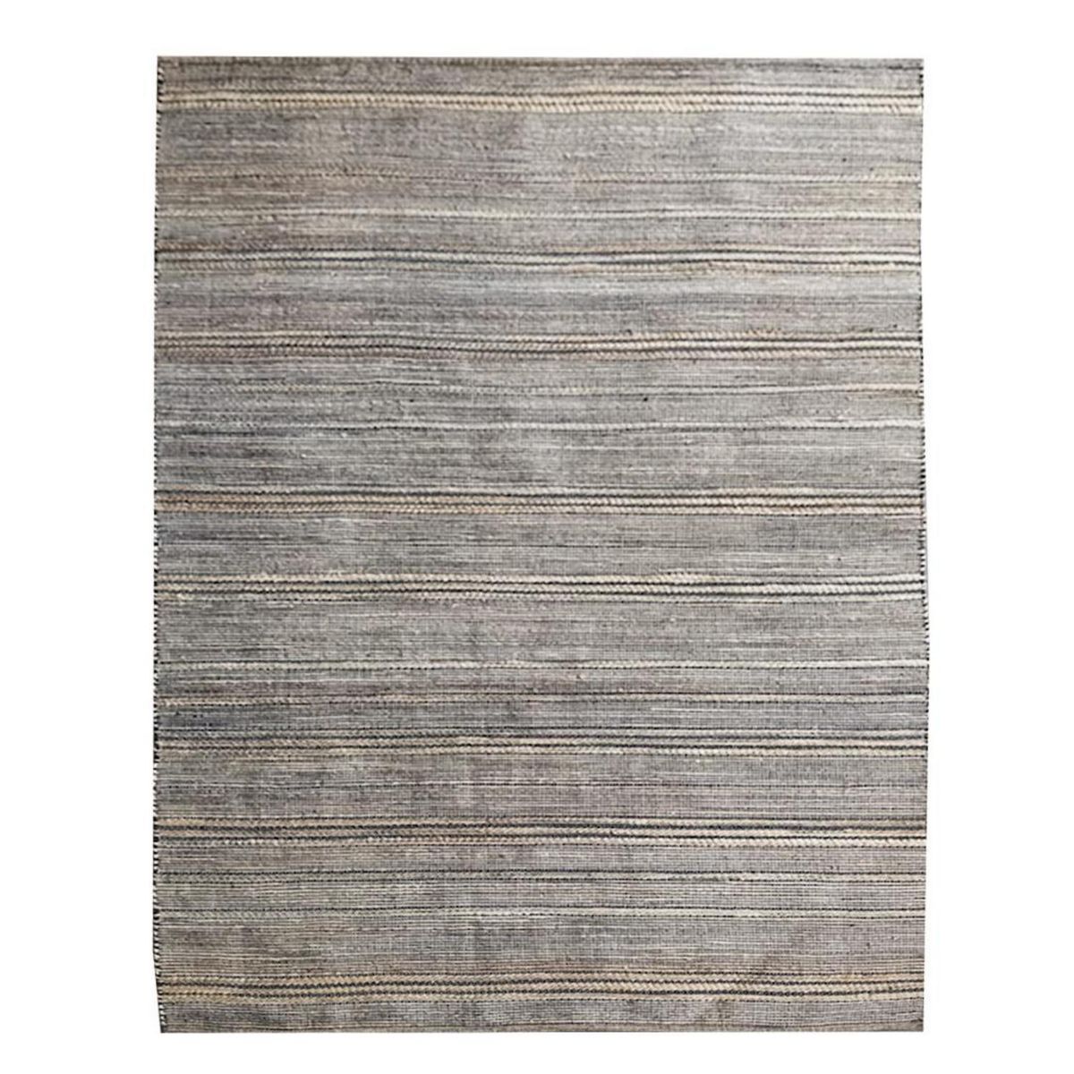 IDETEX - Alfombra Yute Indi 160x230 cm Yute Negro