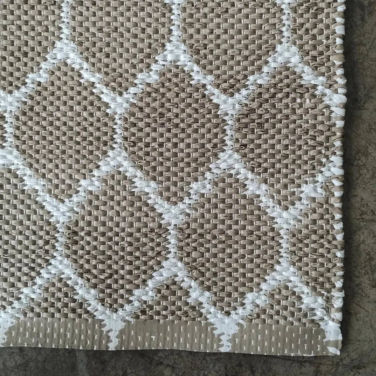 IDETEX - Alfombra Grande Kala D1 200x300 cm PVC Beige