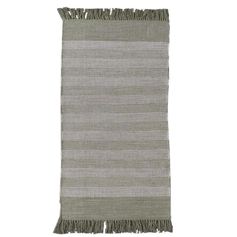 IDETEX - Alfombra Cotton Kalu 65x120 cm Gris