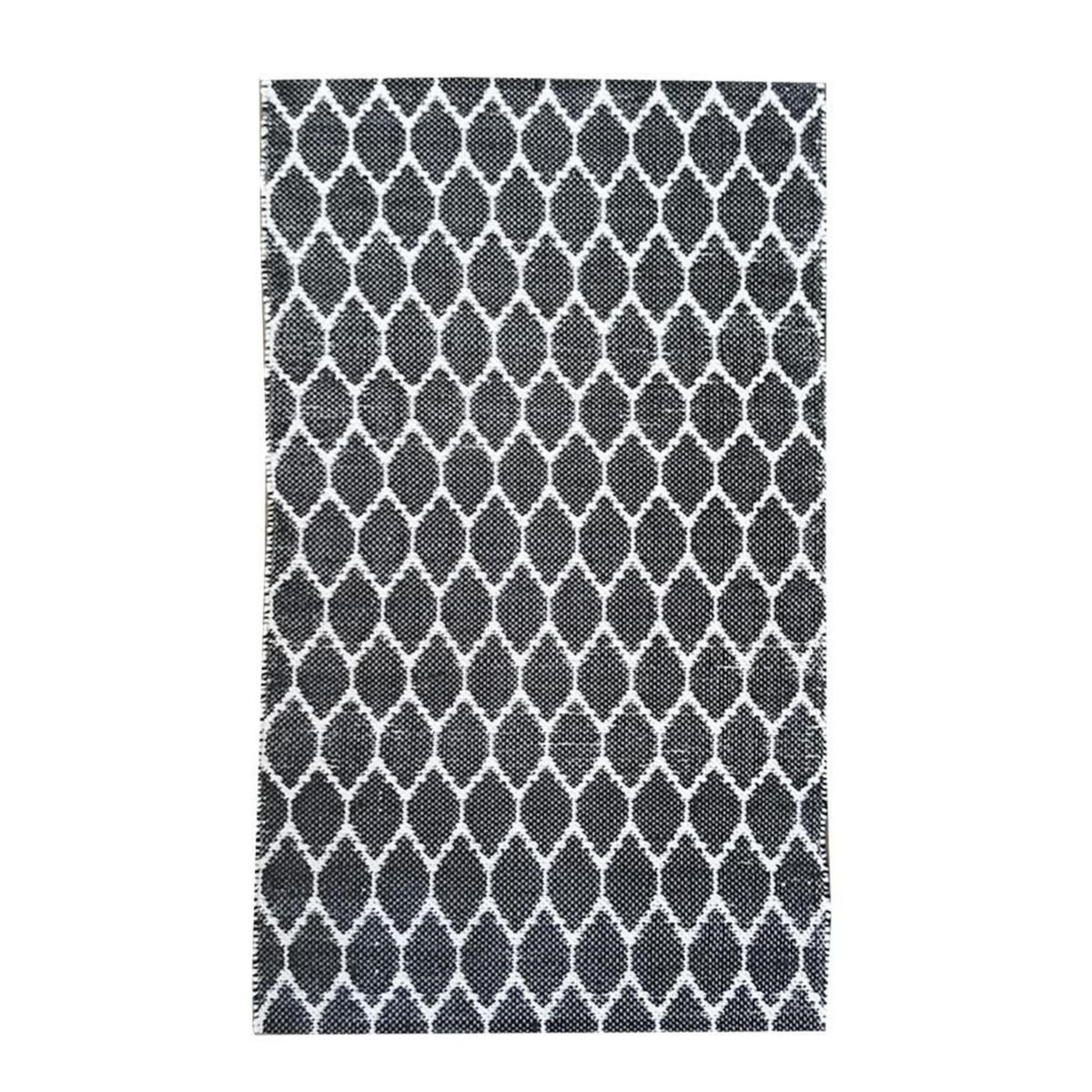 IDETEX - Alfombra Kala D1 160x230 cm PVC Negro