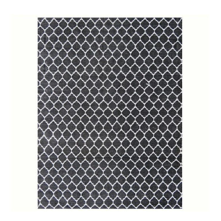 Alfombra 120x170 cm PVC Negro
