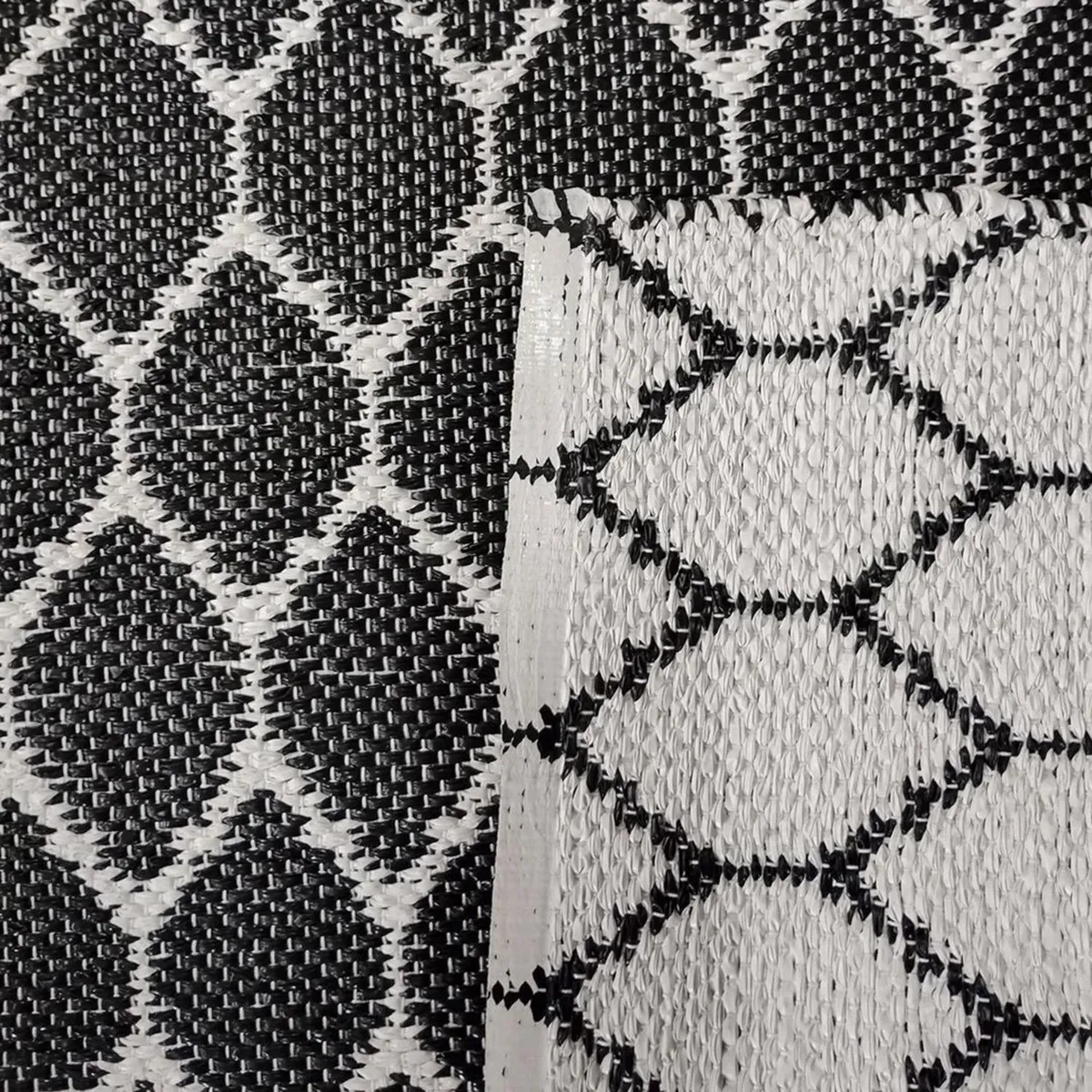 IDETEX - Alfombra Kala D1 120x170 cm PVC Negro