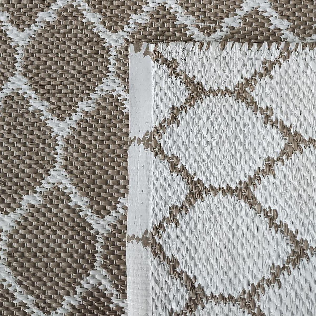 IDETEX - Alfombra Kala D1 120x170 cm PVC Beige