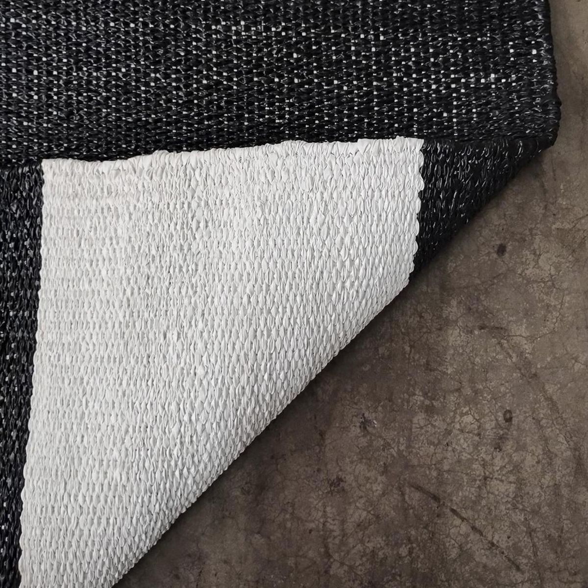 IDETEX - Alfombra Kala D2 70x110 cm PVC Negro