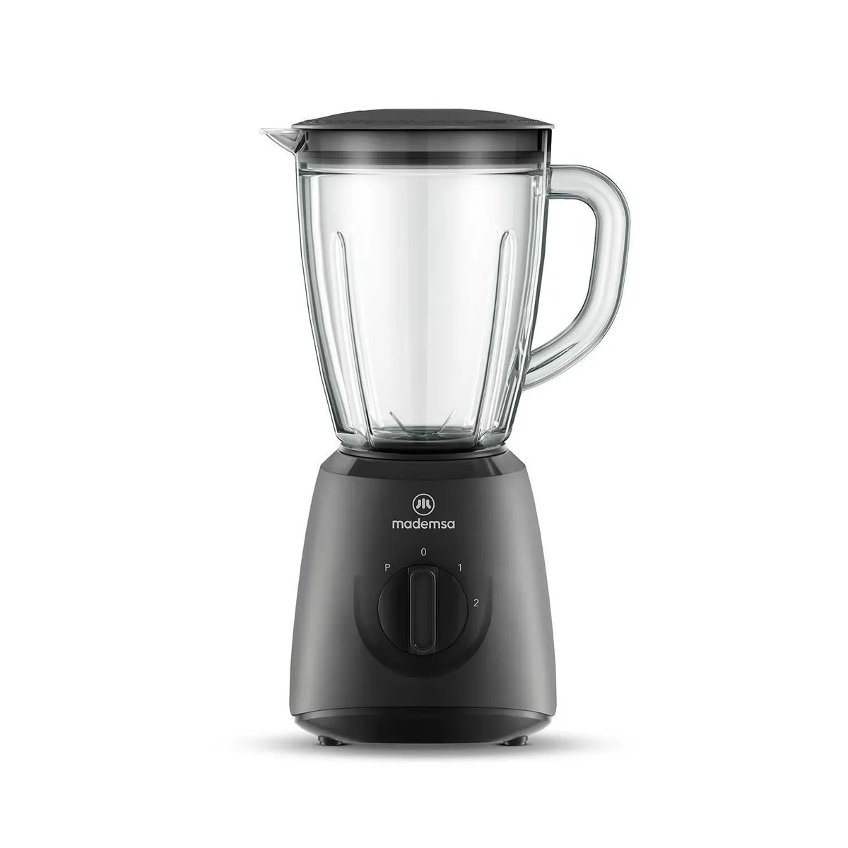 MADEMSA - Licuadora 1.5 Litros Negro MBL20