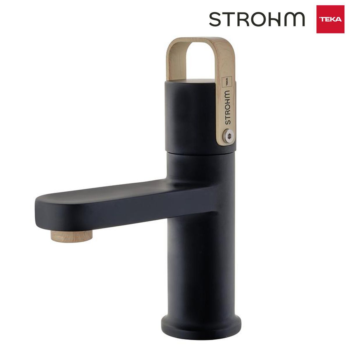 TEKA STROHM - Grifo De Lavabo Lavi Negro