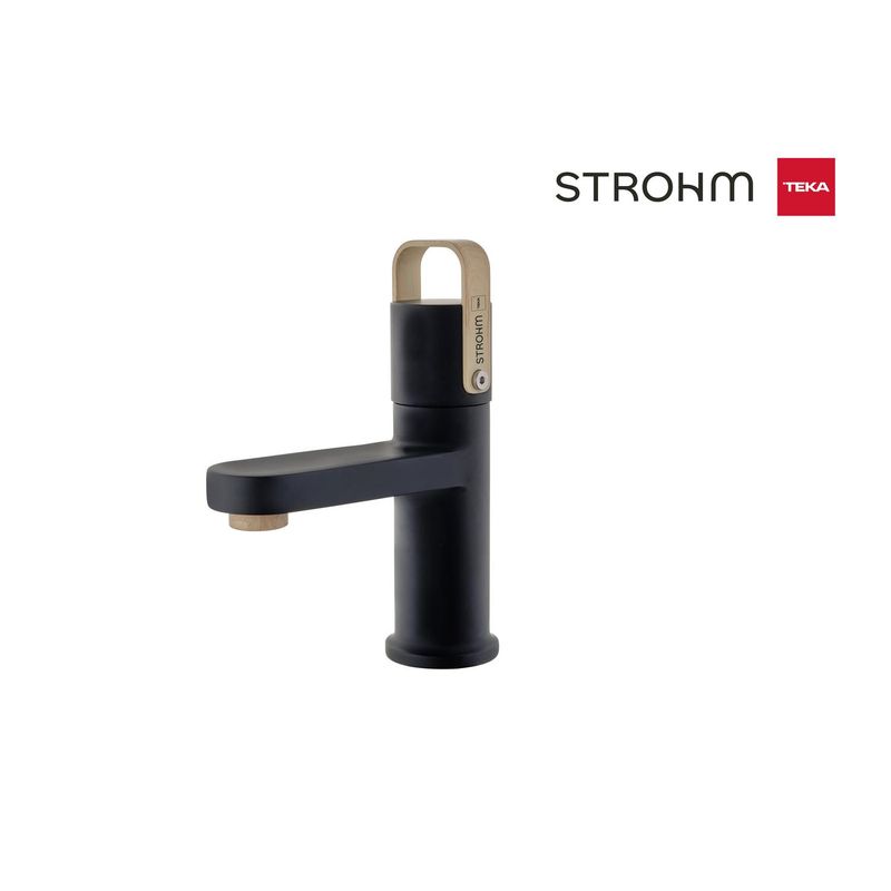 TEKA STROHM - Grifo De Lavabo Lavi Negro