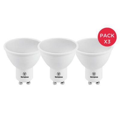 Imagen 2 del producto Pack 3 Ampolletas 5 W GU10 425 lm Luz Cálida
