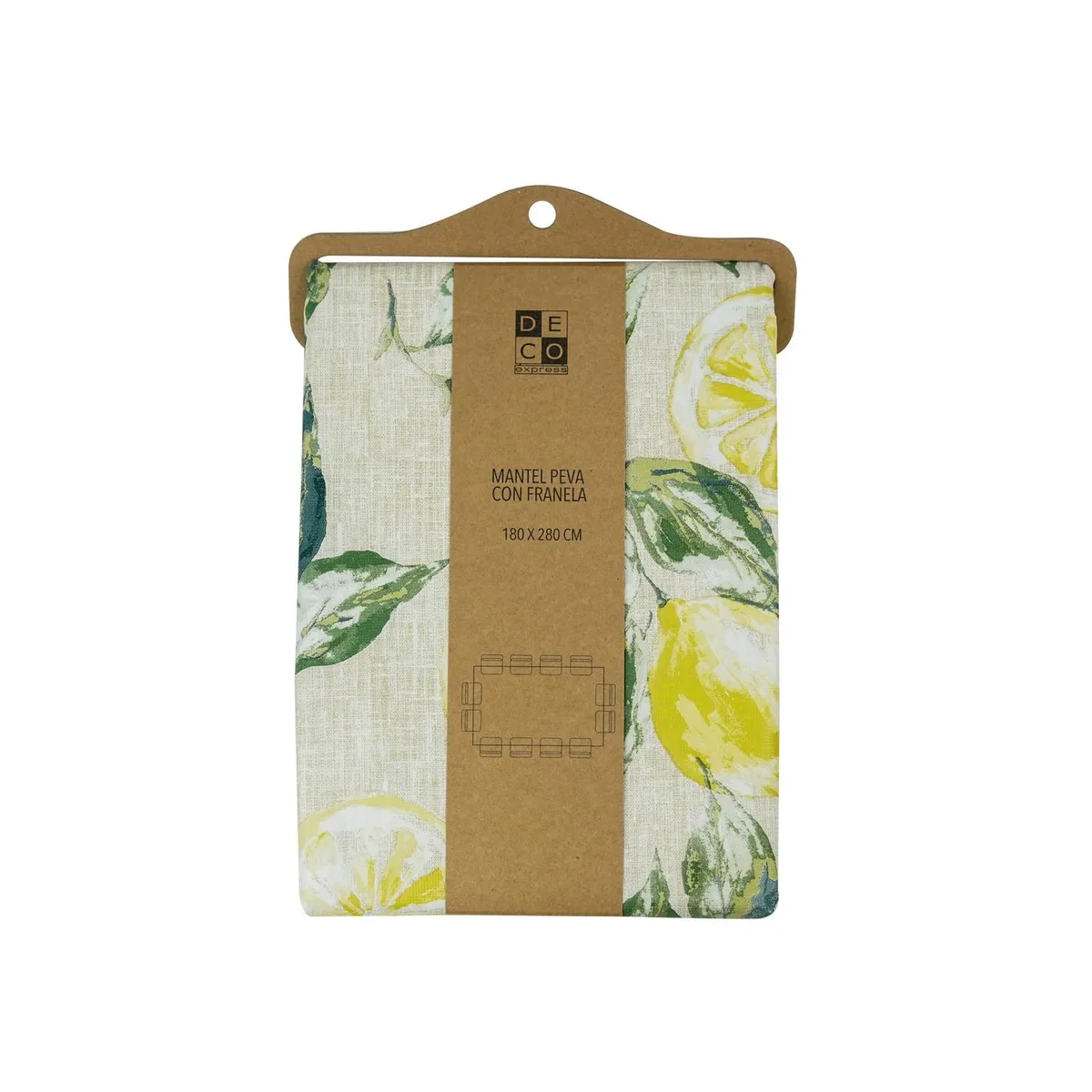 DECO EXPRESS - Mantel Rectangular Peva 160x220 cm Iraru Multicolor