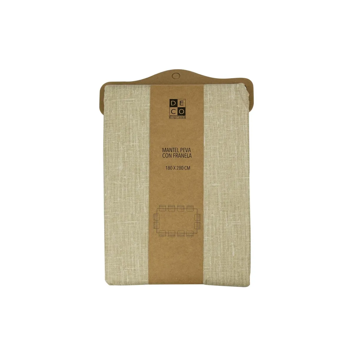 DECO EXPRESS - Mantel Rectangular 180x280 cm Iraru Multicolor