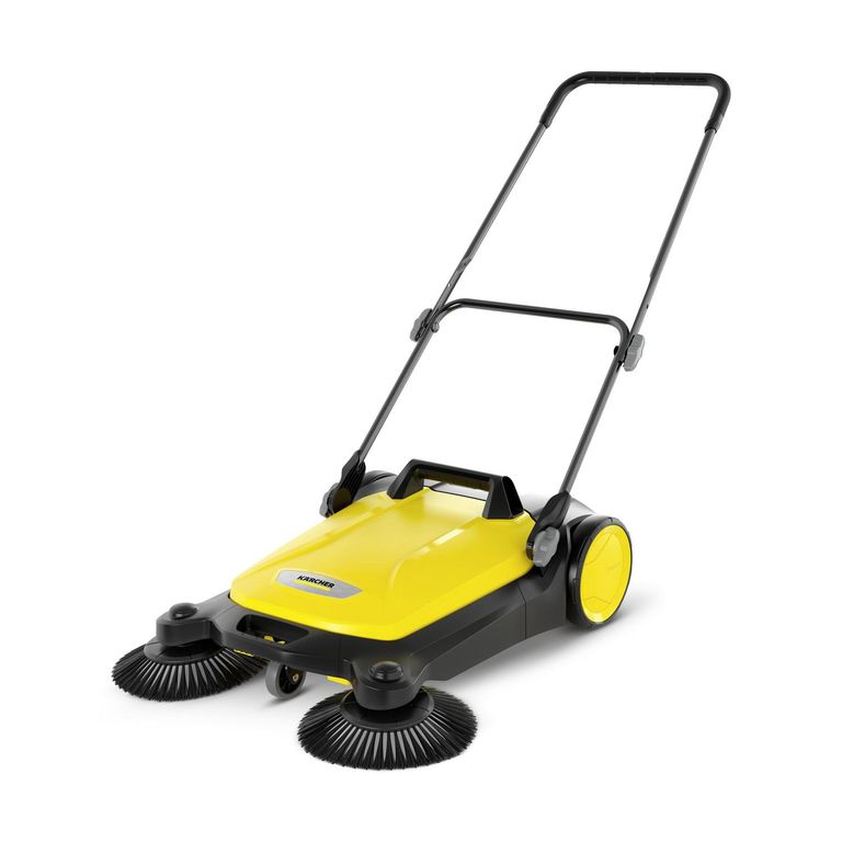 Barredora manual 20 lts 680 mm doble cepillo lateral