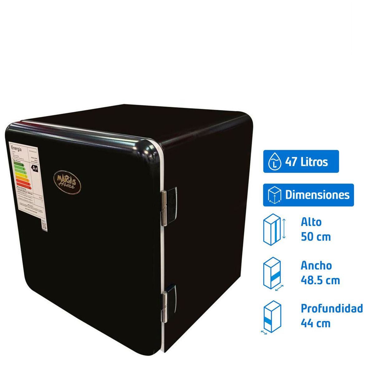 MAIGAS - Minibar Frigobar Frío Directo 47 Litros HS-65LN