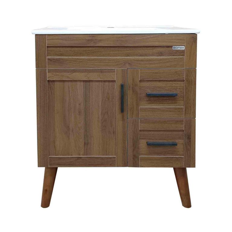 Kit Mueble Vanitorio Elegance Nogal 70x80x47 cm