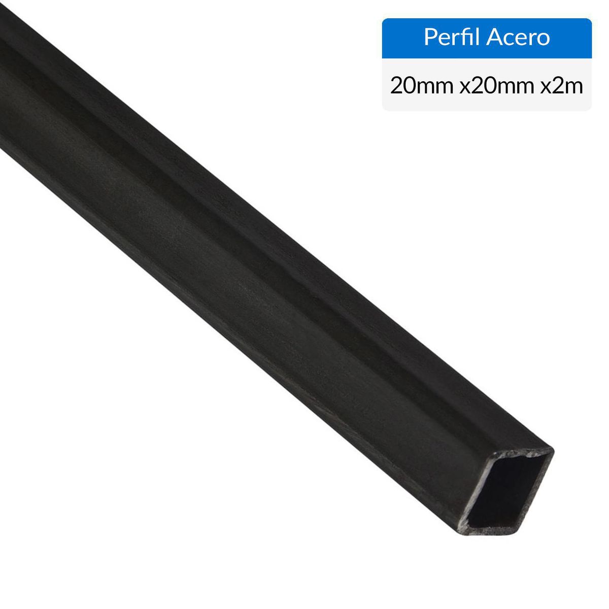 CINTAC - Perfil Cuadrado Acero 20x20x1.5 mm 2 m