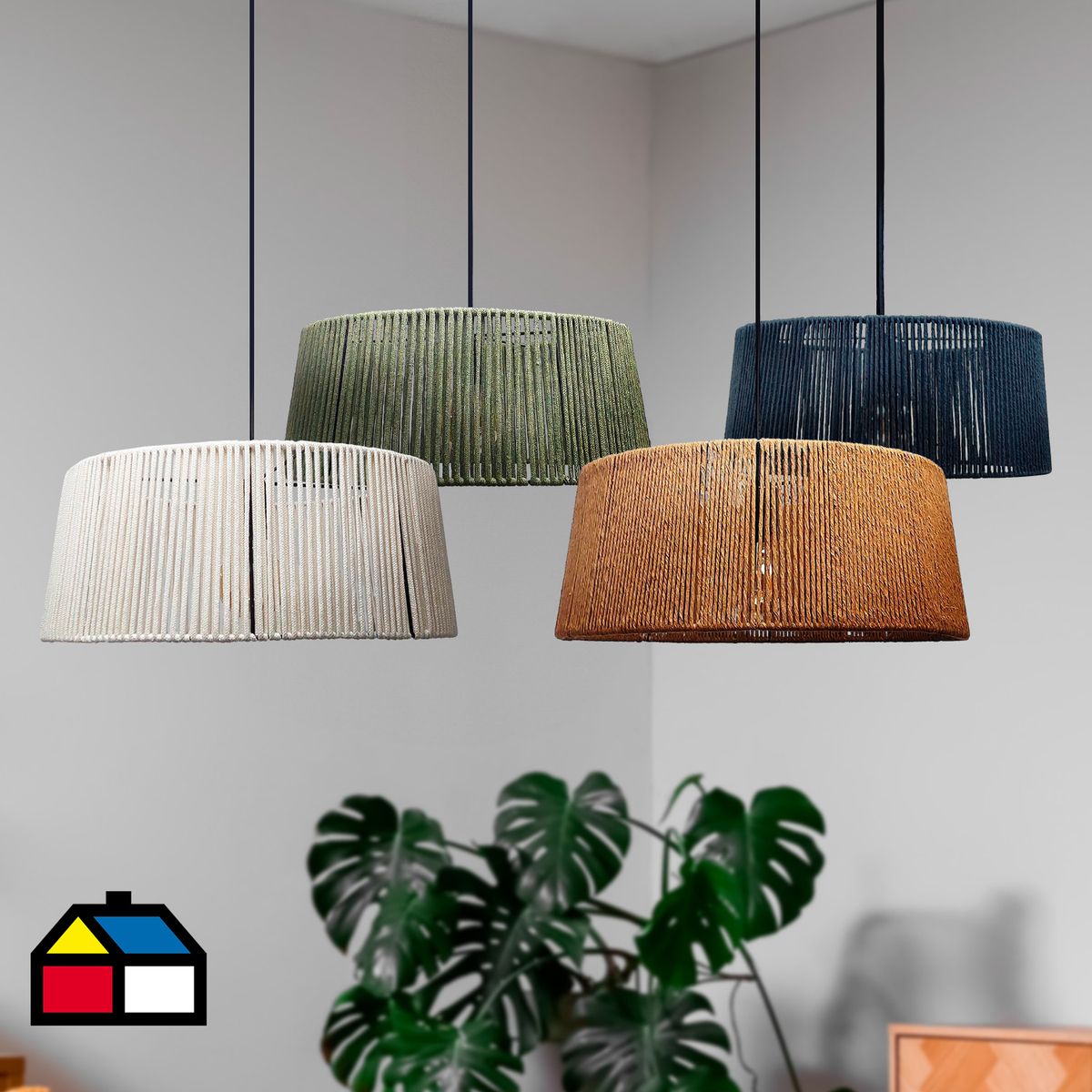 CONCEPT - Lámpara Colgante Lugo Camel