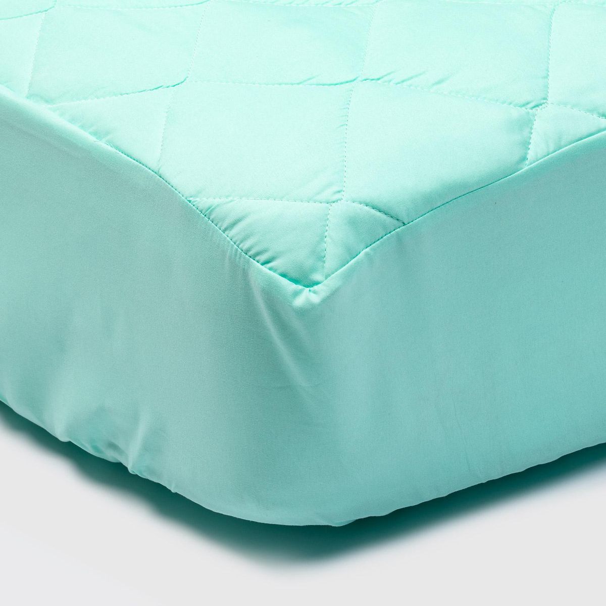 ARTHOME - Cubrecolchón King Verde Agua