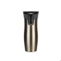 Mug Térmico 470 ml Dorado/ Negro