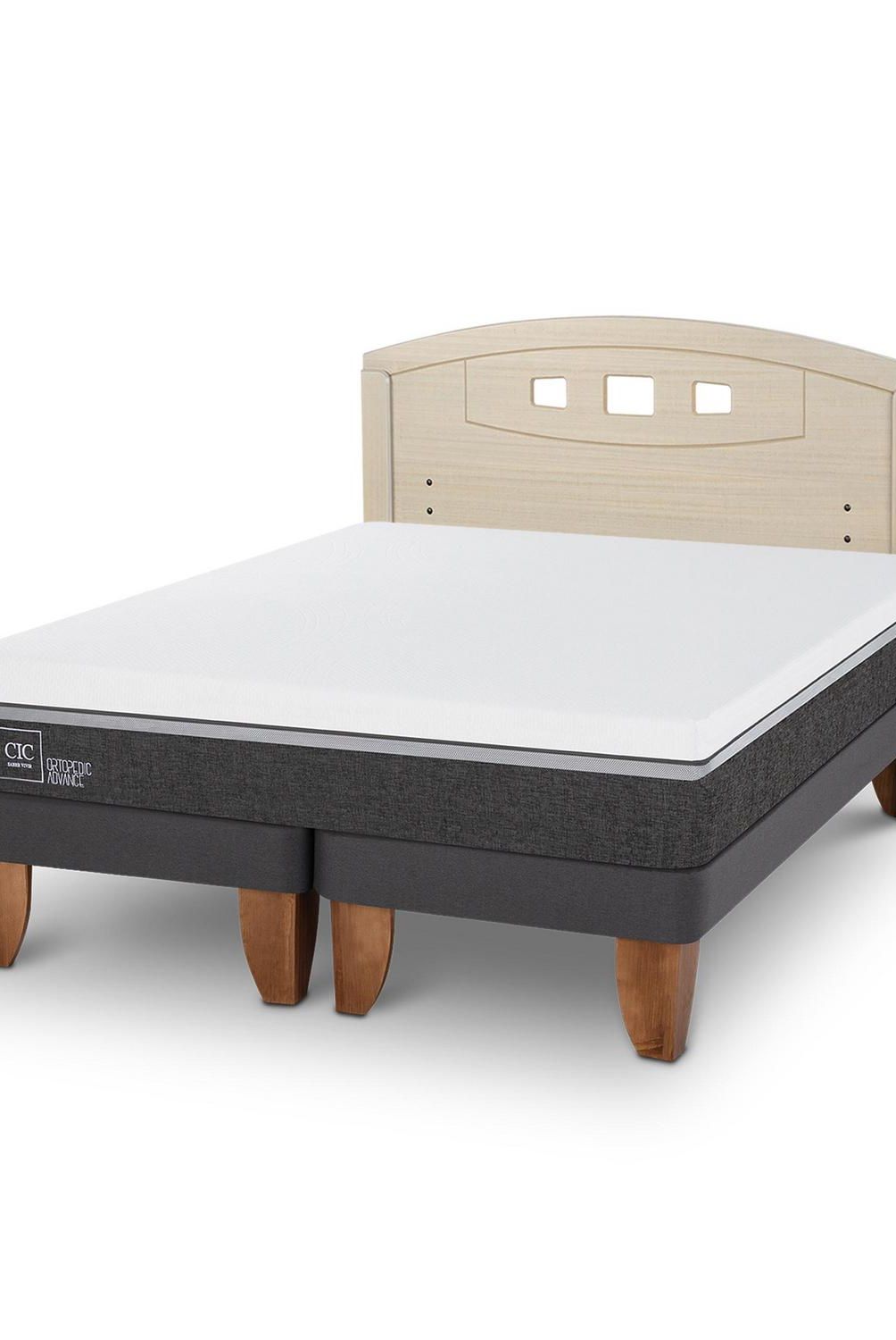 CIC - Cama Europea ortopedic advance 2p bd Respaldo Gales alpino