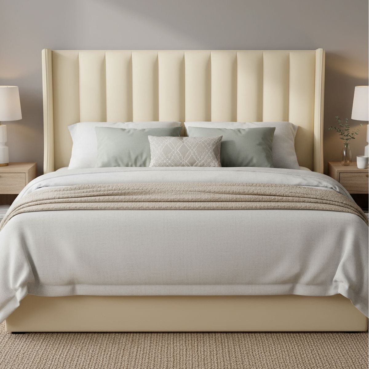 CIC - Respaldo Super king Panaro Beige