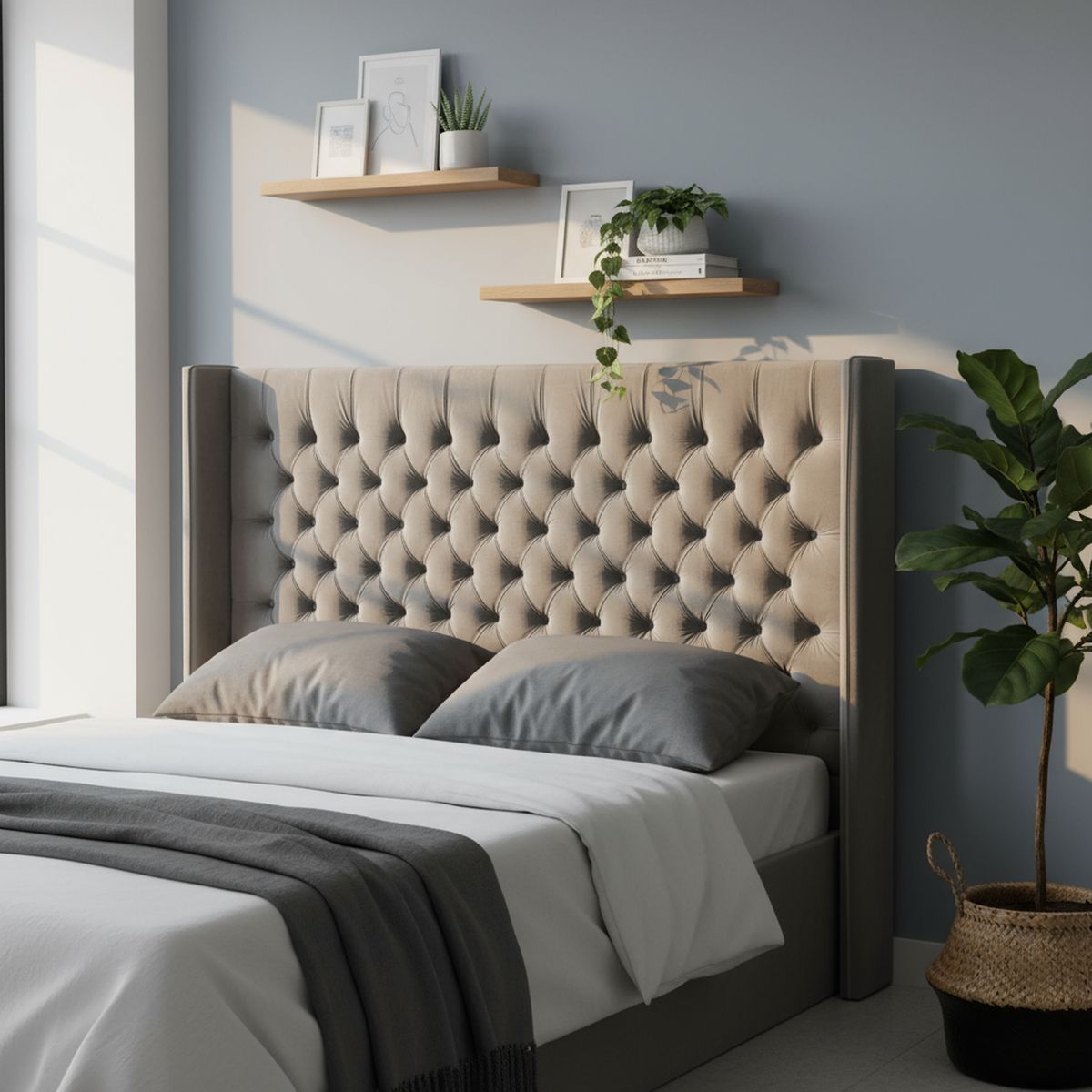 CIC - Respaldo 2 plazas Sesia Gris ceniza