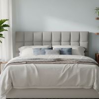 Respaldo King Sile Gris