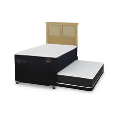 CIC - Divan premium black Respaldo torino mostaza