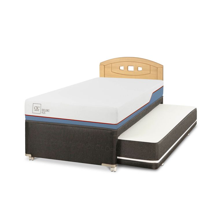 Cama 1.5 plazas Nido Excellence Plus Negro