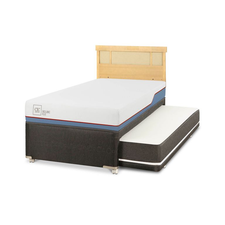 Diván 1.5 plazas Nido Excellence Plus Negro