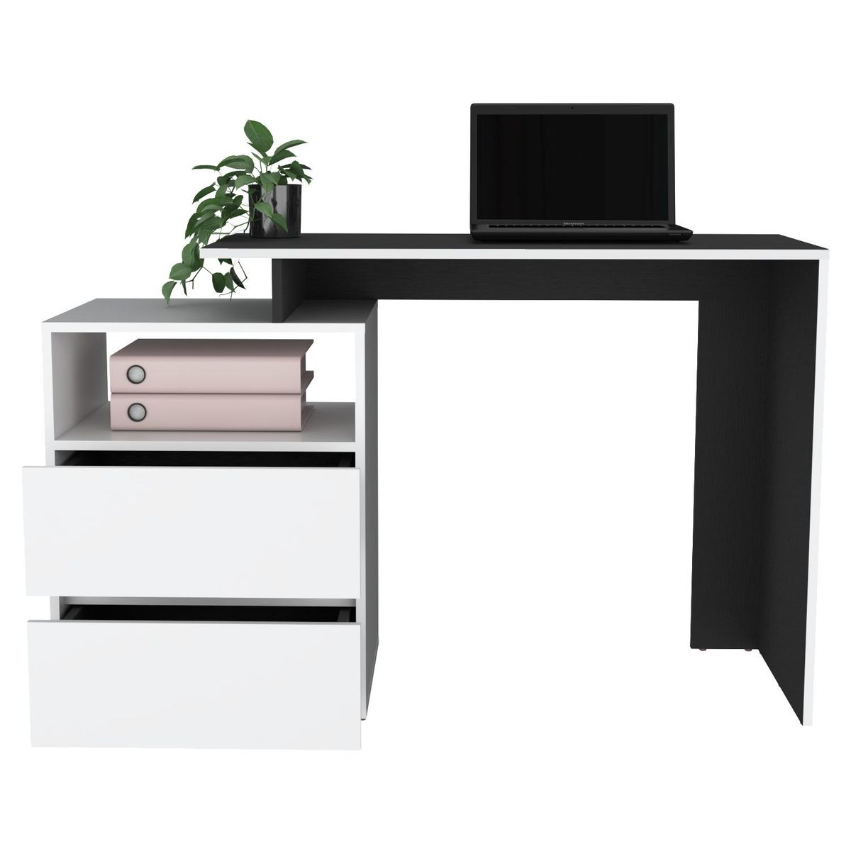 TUHOME - Escritorio Rookie Blanco 120x75x44.1 cm