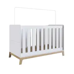 YARDAS - Cuna 3 Posiciones Toledo Blanco 86x136.6x68 cm
