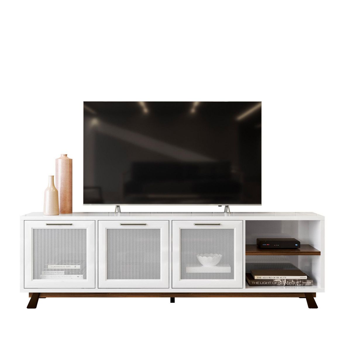 YARDAS - Rack 75 " Genesis Off White 190x61x36 cm