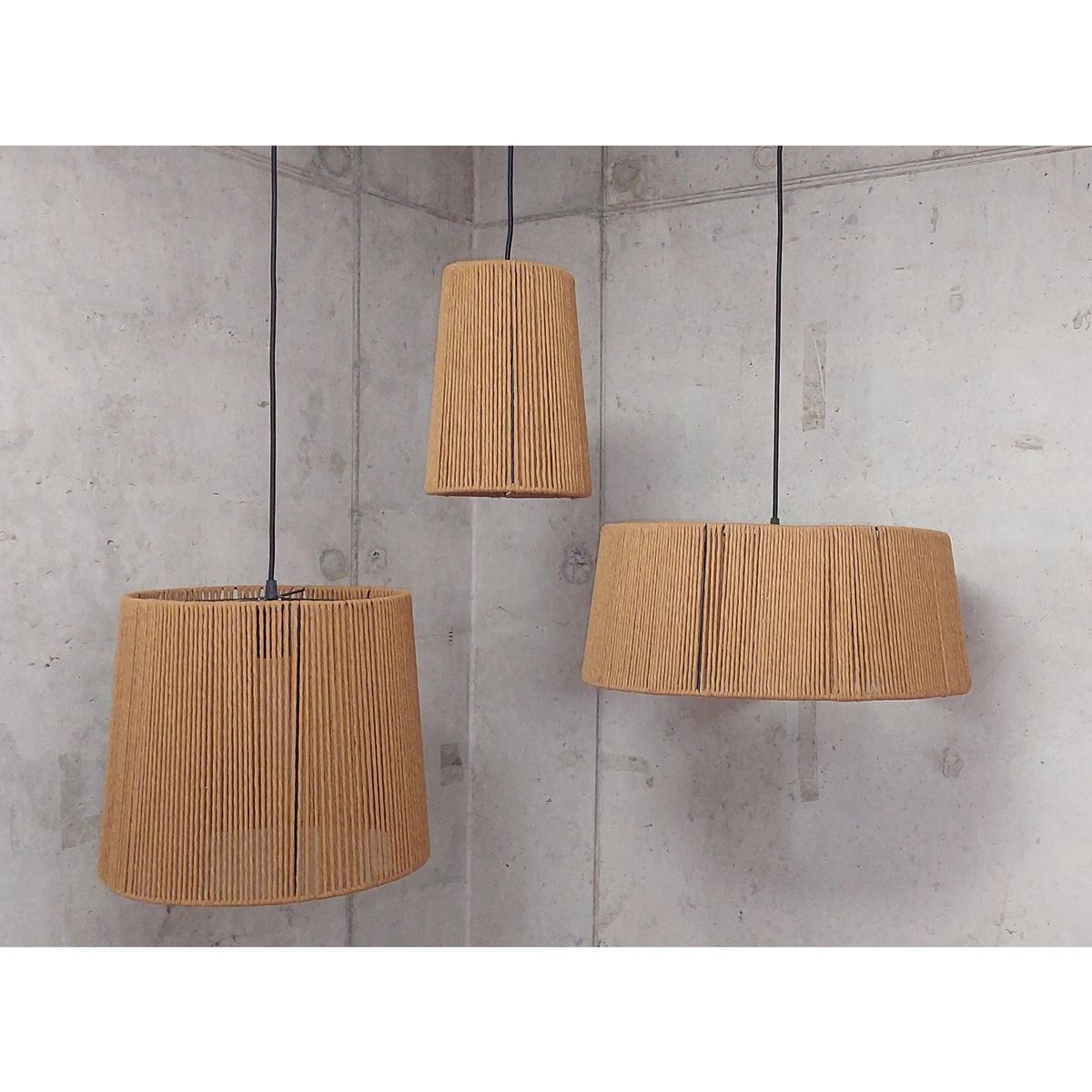 CONCEPT - Lámpara Colgante Melfi Camel