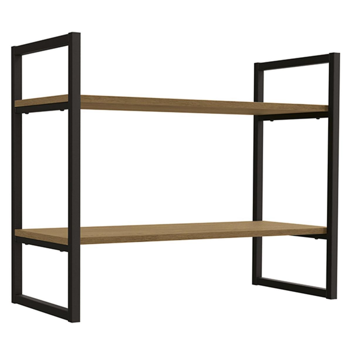 YARDAS - Estante Luján MDP 2 Nivel(es) 60x72x33 cm Nogal