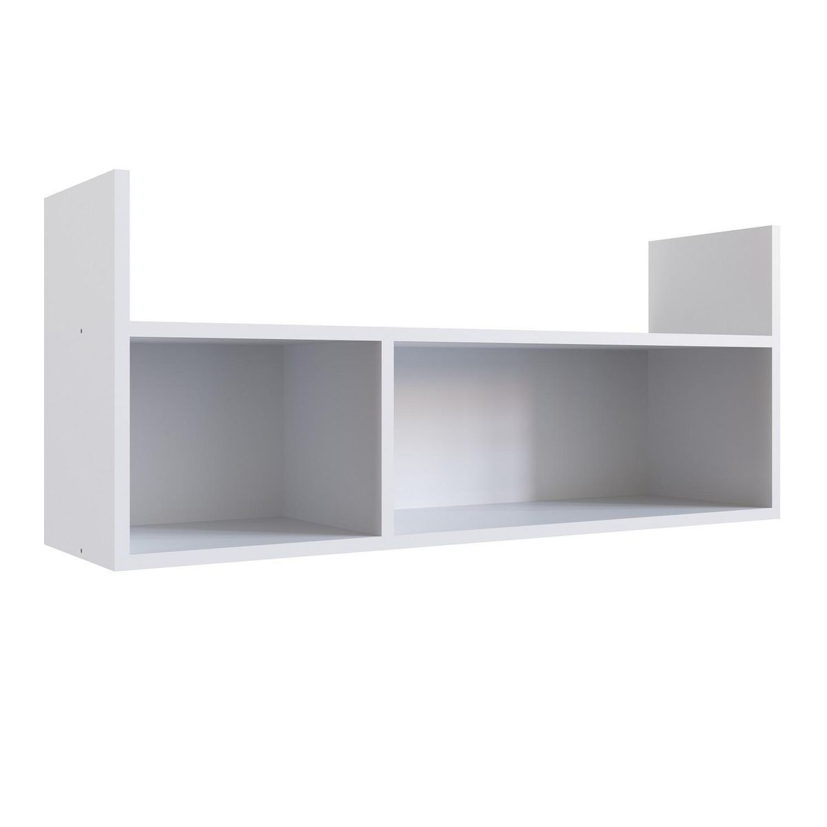 YARDAS - Repisa Murcia MDP 2 Nivel(es) 90x39x24 cm Blanco