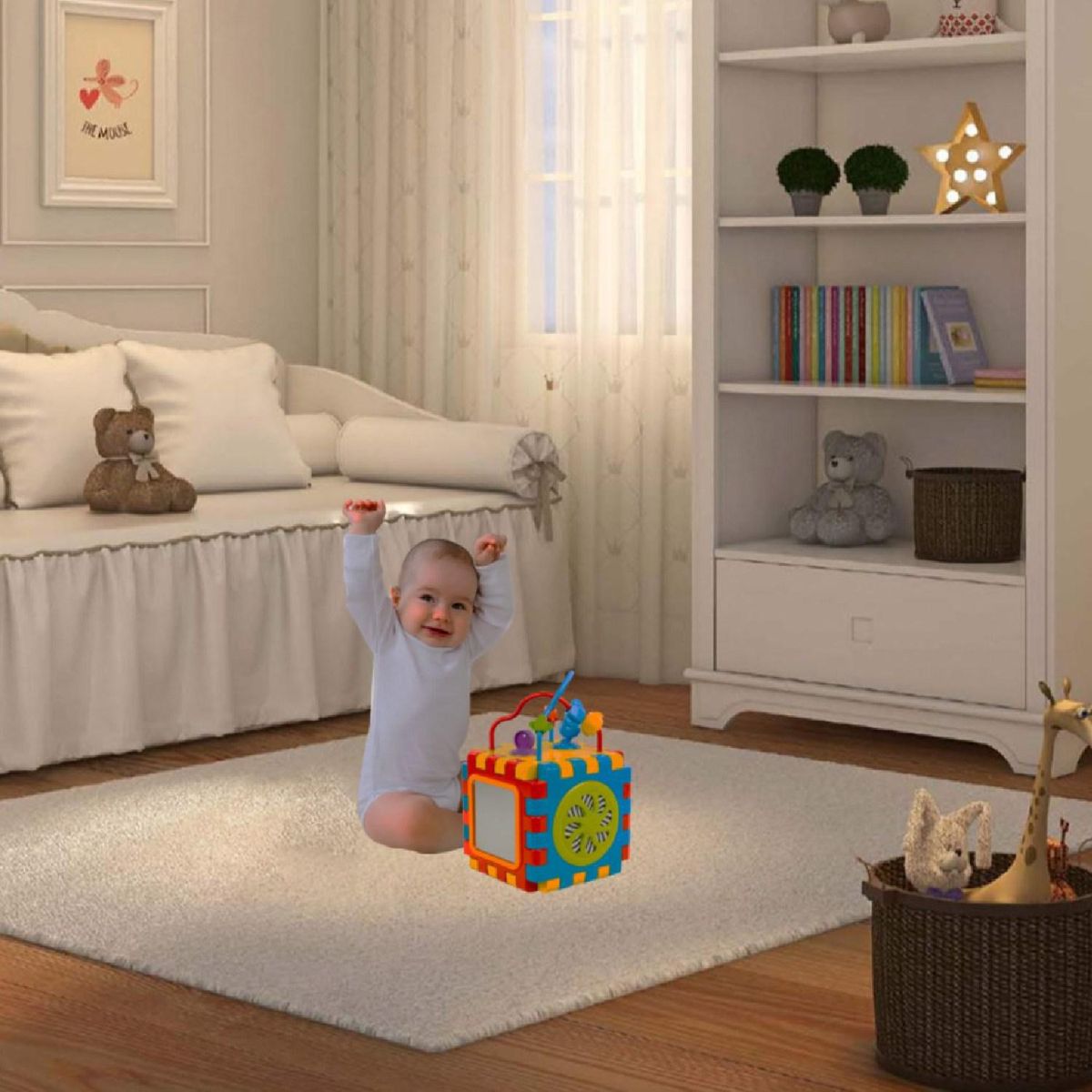 KIDSCOOL - Cubo didactico 5092 2 en 1