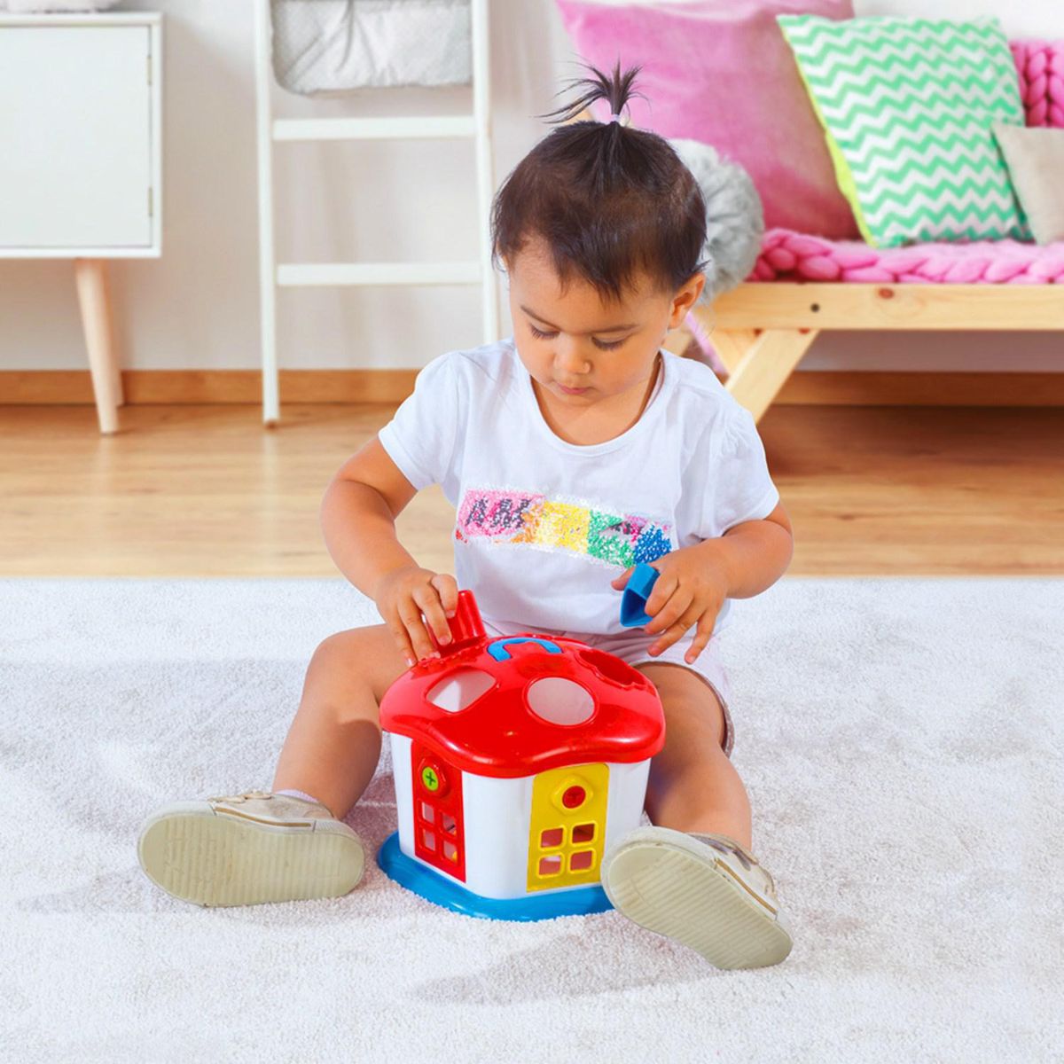 KIDSCOOL - Juego didactico encaje Casita