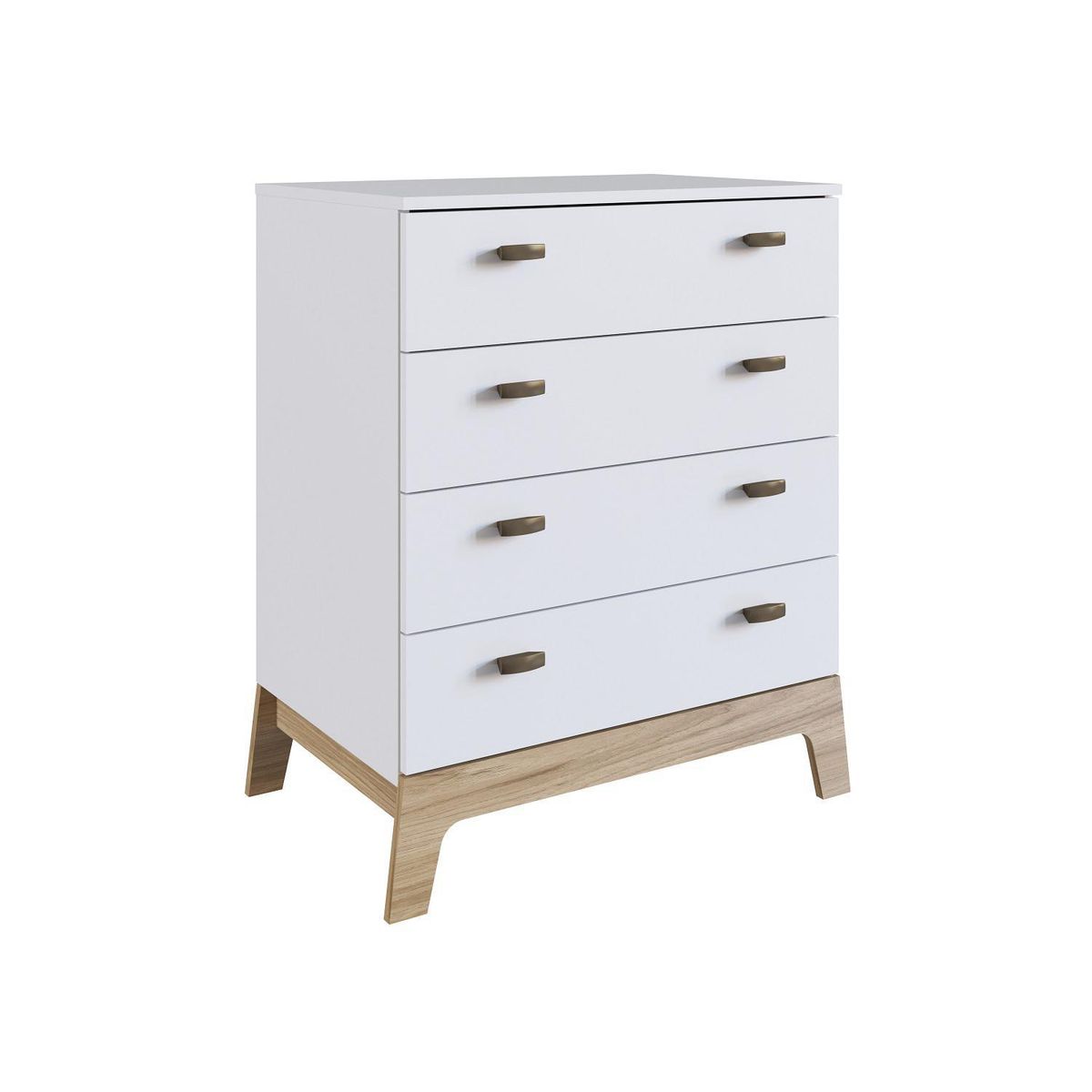 YARDAS - Cómoda 4 Cajón(es) Girona 71.5x84.5x45 cm Blanco