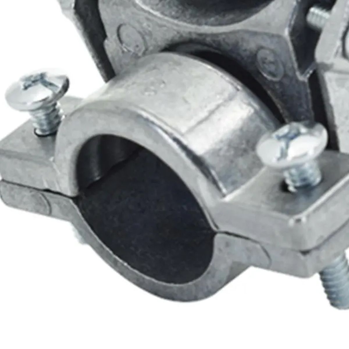 LEXO - Cabeza De Servicio Metálica 3/ 4 Pulgada Con Abrazadera Para Cables