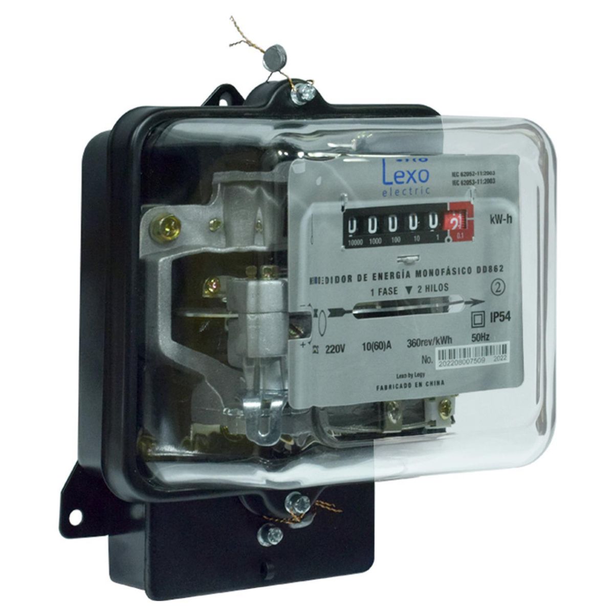 LEXO - Medidor electromecanico 10(60)A