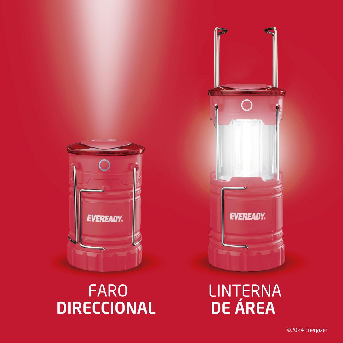 EVEREADY - Farol compactable 350 lúmenes