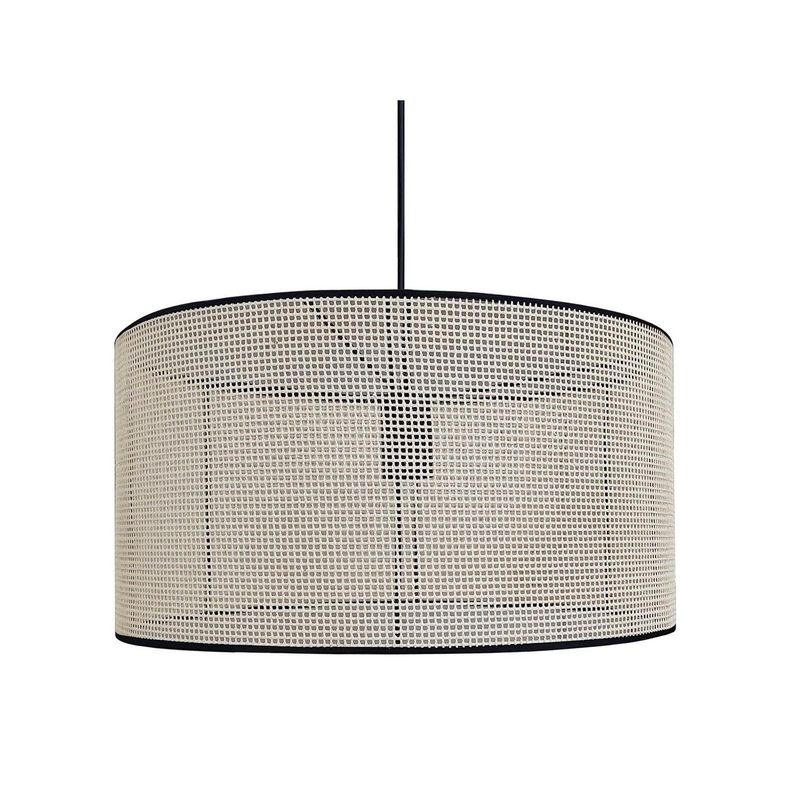 CONCEPT - Lámpara Colgante Rimini Fibras Naturales Blanco 40 cm