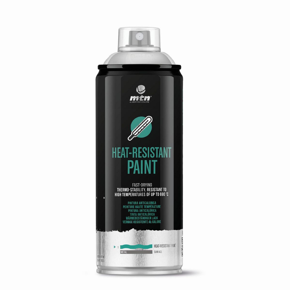 MONTANA - Spray 0.4 l Brillante PLATA