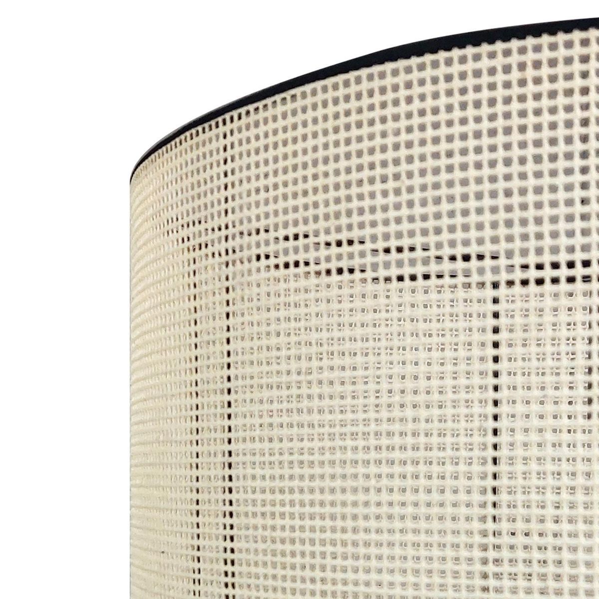 CONCEPT - Lámpara Sobremesa Rimini Crudo Blanco 40x55 cm