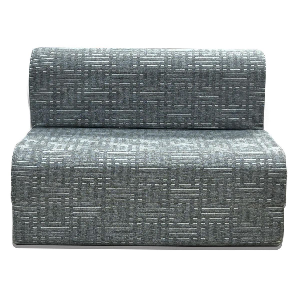 MANTAHUE - Sofá Cama Poliuretano Gris 90x165x16 cm