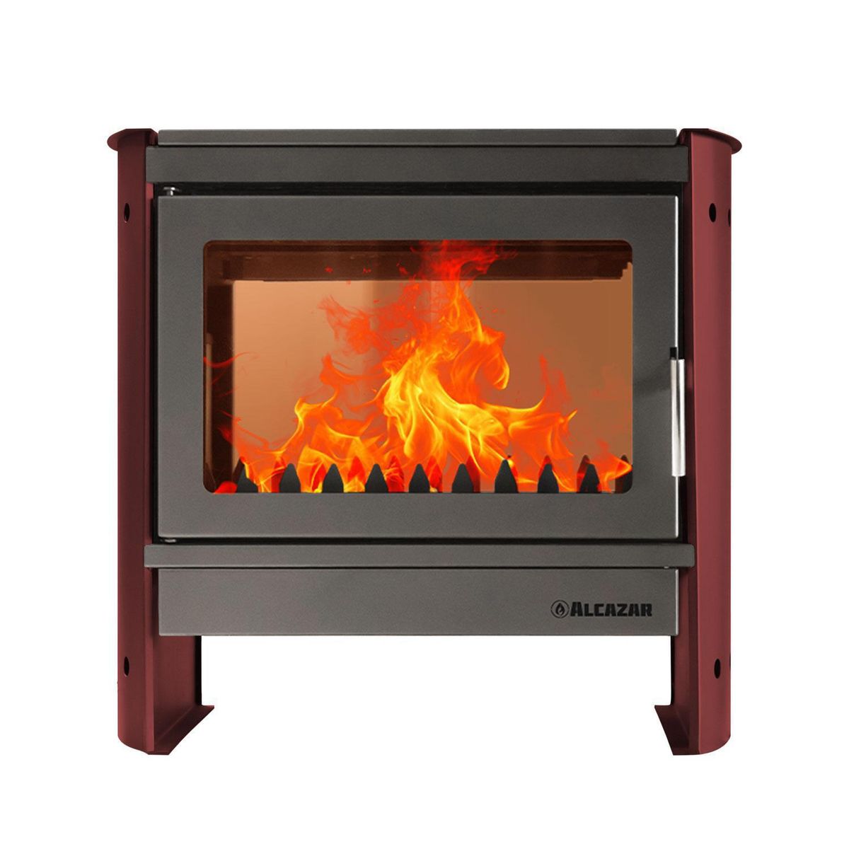 ALCAZAR - Estufa Leña Tirolesa Magnum 