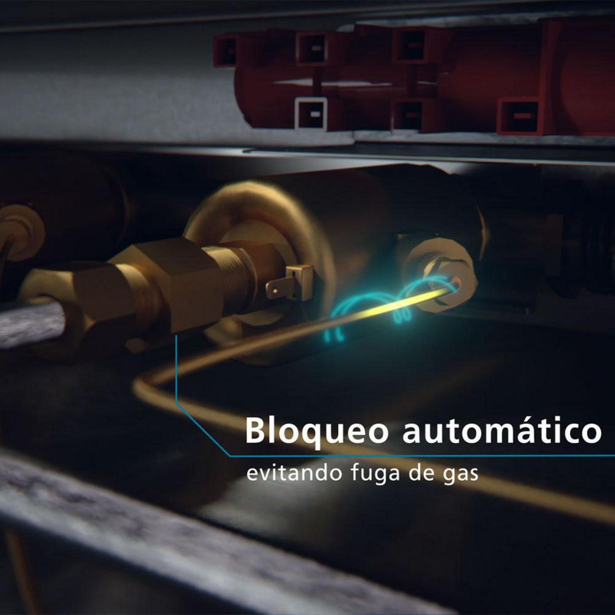 MABE - Cocina a Gas 4 Platos Silver CMC5530AG0